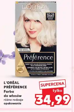 Kaufland L'Oréal Préférence Farba oferta