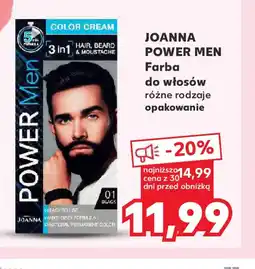 Kaufland Joanna Power Men Farba do włosów oferta