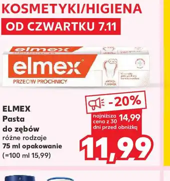 Kaufland Pasta do zębów Elmex oferta