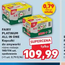 Kaufland Fairy Platinum All in One Kapsułki oferta