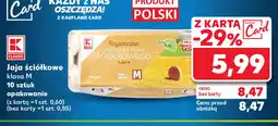 Kaufland Jaja ściółkowe klasa M oferta