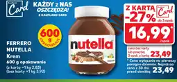 Kaufland Nutella krem oferta