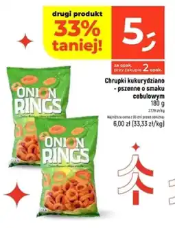 Dealz Chrupki kukurydziano-pszenne o smaku cebulowym oferta