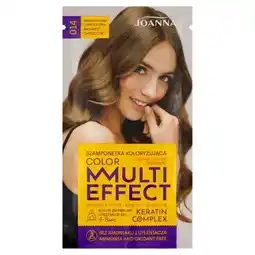 Joanna Multi Effect color Szamponetka koloryzująca aromatyczne cappuccino 014 35 g