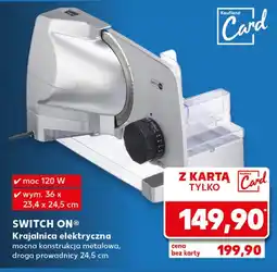 Kaufland Krajalnica elektryczna Switch On oferta
