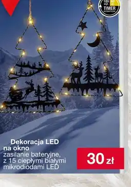 Woolworth Dekoracja LED na okno oferta