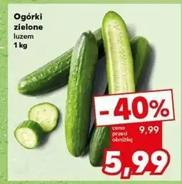 Kaufland Ogórek zielony oferta