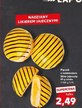 Kaufland Pączek z likierem jajecznym oferta