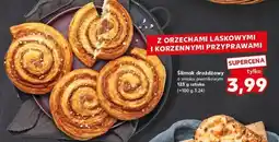Kaufland Ślimak drożdżowy o smaku piernikowym oferta