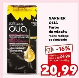 Farba do włosów głęboka czerń 1.0 Garnier Olia