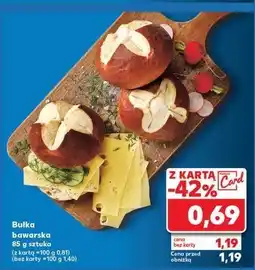 Kaufland Bułka bawarska oferta