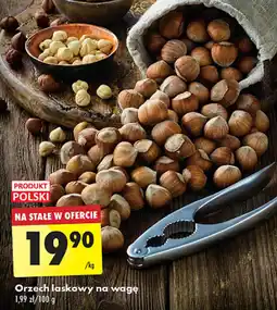 Biedronka Orzech laskowy na wagę oferta