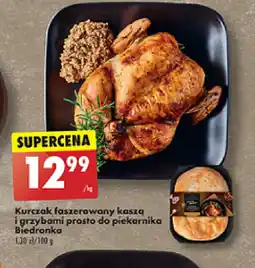 Biedronka Kurczak faszerowany kaszą i grzybami oferta