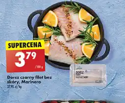 Biedronka Dorsz czarny filet bez skóry Marinero oferta
