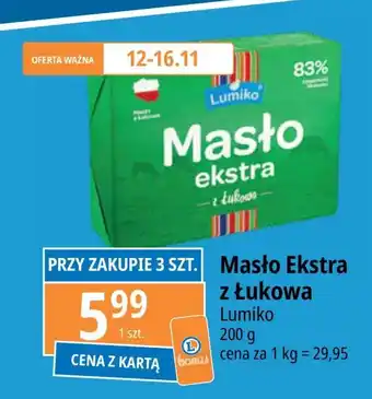 E.Leclerc Masło ekstra z łukowa Lumiko oferta