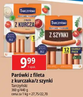 E.Leclerc Parówki z fileta kurczaka Tarczyński oferta