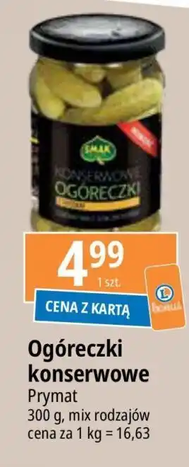 E.Leclerc Ogóreczki konserwowe klasyczne Smak oferta