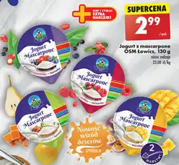 Biedronka Jogurt z mascarpone OSM Lowicz oferta