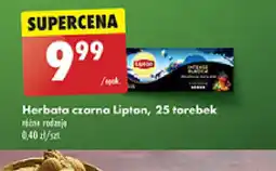 Biedronka Herbata czarna Lipton oferta