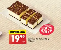 Biedronka Sernik z KitKat oferta