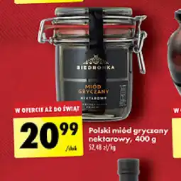 Biedronka Polski miód gryczany nektarowy oferta