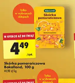 Biedronka Skórka pomarańczowa Bakalland oferta