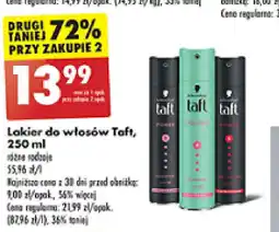 Biedronka Lakier do włosów Taft oferta