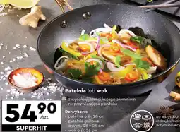 Biedronka Patelnia lub wok oferta
