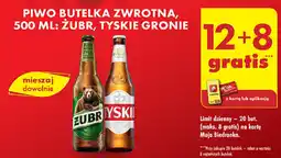 Biedronka Piwo Żubr, Tyskie gronie oferta