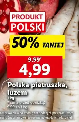 Lidl Pietruszka polska oferta