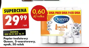 Biedronka Papier toaletowy Queen oferta