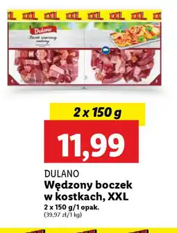 Lidl DULANO Wędzony boczek w kostkach, XXL oferta