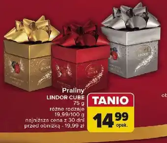 Carrefour Praliny mini pillar milk Lindt lindor oferta