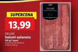 Lidl Salami Deluxe oferta