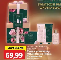 Lidl Zestaw prezentowy THE LUXURY BATHING COMPANY oferta