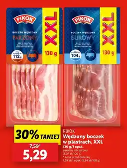 Lidl Boczek wędzony Pikok oferta