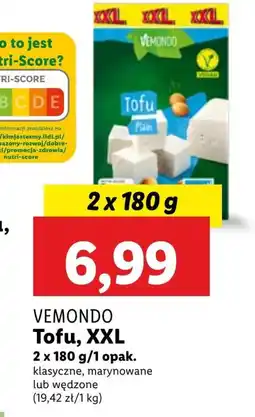 Lidl Tofu Vemondo oferta