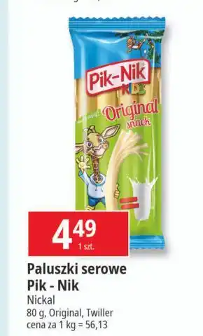 E.Leclerc Paluszki serowe twiller Pik-Nik Kids oferta