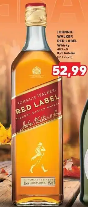 Kaufland Whisky Johnnie Walker Red Label oferta