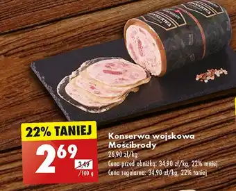 Biedronka Konserwa wojskowa Mościbrody oferta