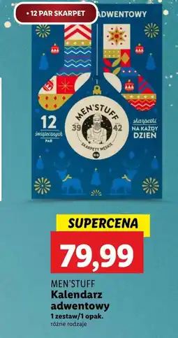 Lidl Kalendarz adwentowy Menstuff oferta