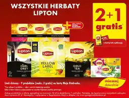 Biedronka Herbaty Lipton oferta