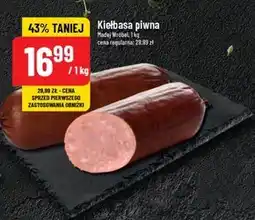 Polomarket Kiełbasa Madej Wróbel oferta