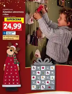 Lidl Kalendarz adwentowy Livarno oferta
