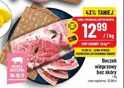 Boczek wieprzowy surowy bez skóry