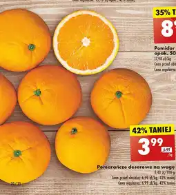 Biedronka Pomarańcze deserowe oferta