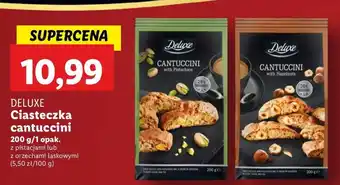 Lidl Ciastka cantuccini z orzechami Deluxe (Schwarz) oferta