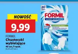 Lidl Chusteczki wybielające Formil oferta