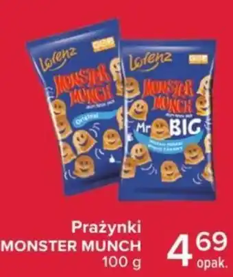 Carrefour Market Prażynki Monster Munch 100g oferta