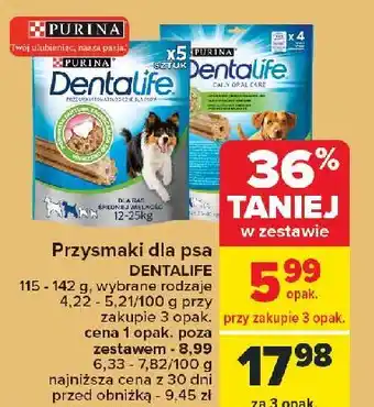 Carrefour Przysmak dla psa large Purina Dentalife oferta